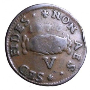 Реверс монеты Мальта, 5 грано, 1776-1790