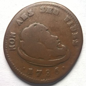 Реверс монеты Мальта, 1 тари, 1786