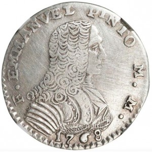 Аверс монеты Мальта, 4 тари, 1768