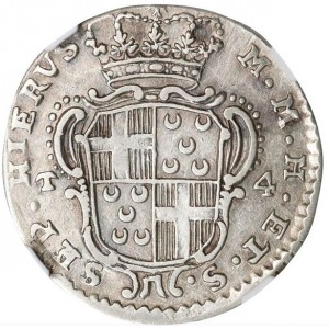 Реверс монеты Мальта, 4 тари, 1768