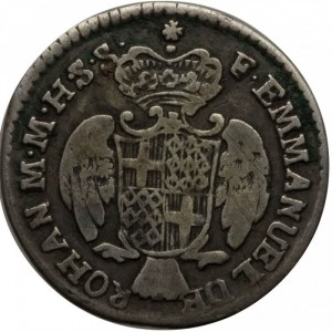 Аверс монеты Мальта, 4 тари, 1776-1779