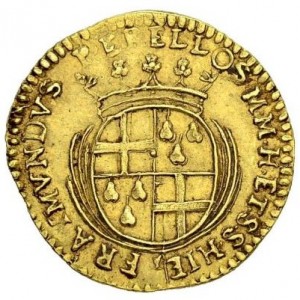 Аверс монеты Мальта, 1 цехин, 1705-1717