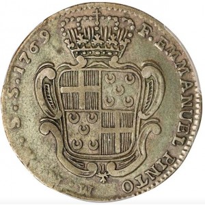 Аверс монеты Мальта, 15 тари, 1769