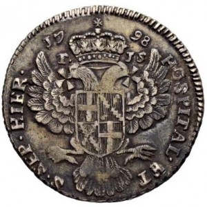 Реверс монеты Мальта, 15 тари, 1798