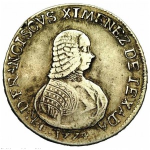 Аверс монеты Мальта, 2 скудо, 1773-1774