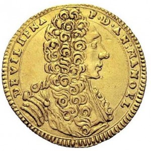 Аверс монеты Мальта, 2 цехина, 1723-1724