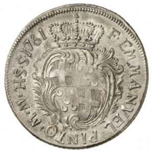 Аверс монеты Мальта, 30 тари, 1759-1761