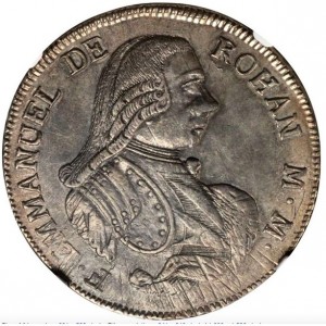Аверс монеты Мальта, 30 тари, 1781-1790
