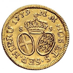 Реверс монеты Мальта, 5 скудо, 1779