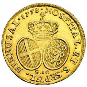 Реверс монеты Мальта, 10 скудо, 1778-1782