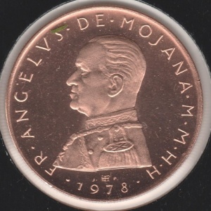 Аверс монеты Мальтийский орден, 10 грано, 1978