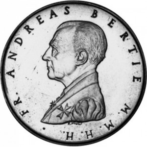 Аверс монеты Мальтийский орден, 10 грано, 1989