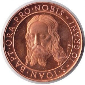 Реверс монеты Мальтийский орден, 10 грано, 1994