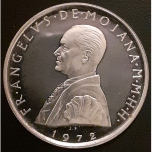 Аверс монеты Мальтийский орден, 9 тари, 1972