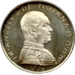 Аверс монеты Мальтийский орден, 9 тари, 1980