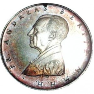 Аверс монеты Мальтийский орден, 9 тари, 1992