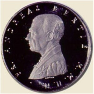 Аверс монеты Мальтийский орден, 9 тари, 1996