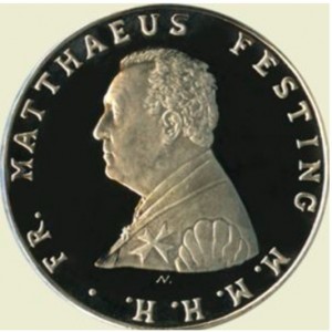 Аверс монеты Мальтийский орден, 9 тари, 2010