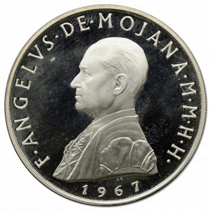 Аверс монеты Мальтийский орден, 1 скудо, 1967