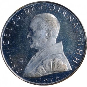 Аверс монеты Мальтийский орден, 1 скудо, 1976