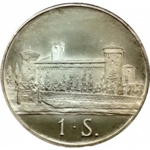 Реверс монеты Мальтийский орден, 1 скудо, 1979