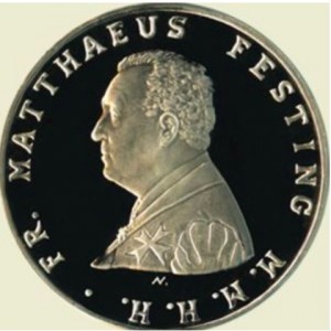 Аверс монеты Мальтийский орден, 1 скудо, 2010