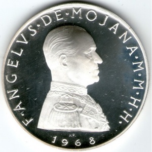 Аверс монеты Мальтийский орден, 2 скудо, 1968