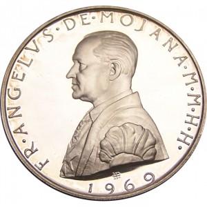 Аверс монеты Мальтийский орден, 2 скудо, 1969