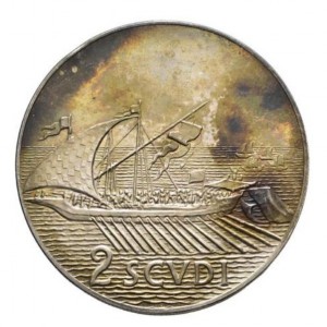 Реверс монеты Мальтийский орден, 2 скудо, 1978
