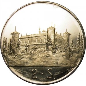 Реверс монеты Мальтийский орден, 2 скудо, 1979