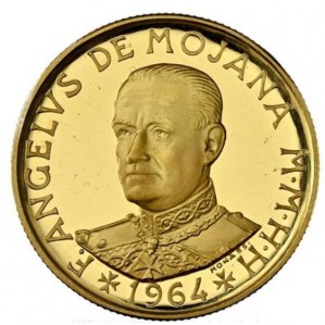 Аверс монеты Мальтийский орден, 5 скудо, 1964
