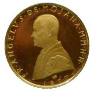 Аверс монеты Мальтийский орден, 5 скудо, 1976-1978
