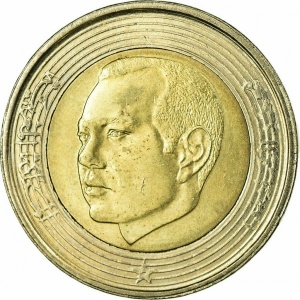 Аверс монеты Марокко, 5 дирхамов, 2002