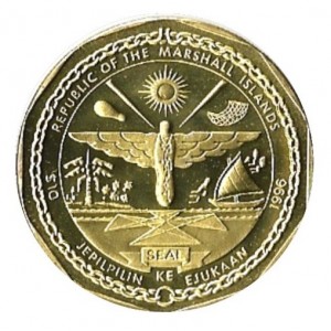 Аверс монеты Маршалловы Острова, 10 долларов, 1996, Поезда - FS Group 691