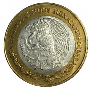 Аверс монеты Мексика, 50 новых песо, 1993-1995, Дети-герои