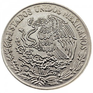 Аверс монеты Мексика, 50 сентаво, 1970-1983