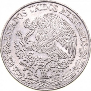 Аверс монеты Мексика, 5 песо, 1971-1978