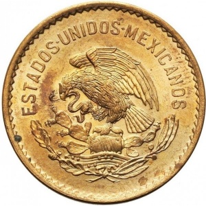 Аверс монеты Мексика, 5 сентаво, 1942-1955