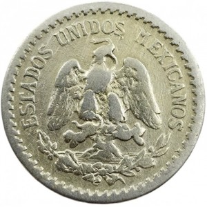 Аверс монеты Мексика, 10 сентаво, 1919