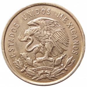 Аверс монеты Мексика, 10 сентаво, 1955-1967