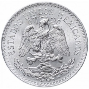Аверс монеты Мексика, 50 сентаво, 1919-1945
