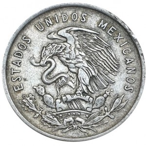 Аверс монеты Мексика, 50 сентаво, 1950-1951