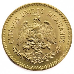 Аверс монеты Мексика, 10 песо, 1905-1959