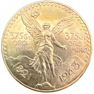 Реверс монеты Мексика, 50 песо, 1943