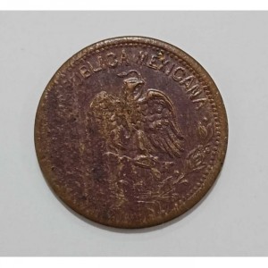 Аверс монеты Мексика, 10 сентаво, 1915