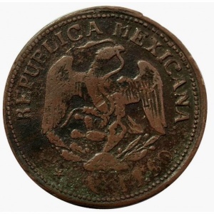 Аверс монеты Мексика, 50 сентаво, 1915