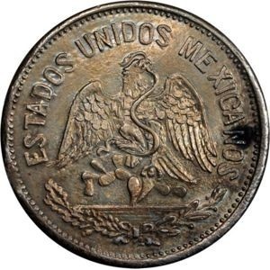 Аверс монеты Мексика, 50 сентаво, 1917