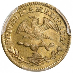 Аверс монеты Мексика, 1/16 реала, 1832-1835