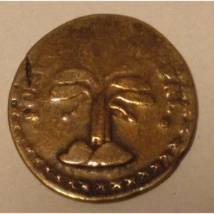 Аверс монеты Мексика, ⅛ реала, 1856