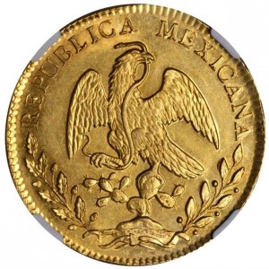 Аверс монеты Мексика, 8 эскудо, 1824-1873